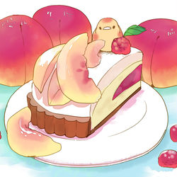 This is a pixiv picture whose title is ももタルト.