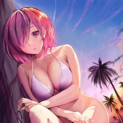 This is a pixiv picture whose title is マシュ.