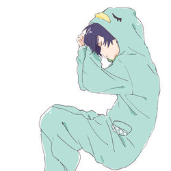 This is a pixiv picture whose title is 久慈詰め.