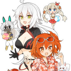 This is a pixiv picture whose title is ゆるふわルルハワ.