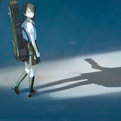 This is a pixiv picture whose title is You'll Walk Alone..
