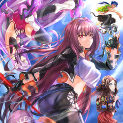 This is a pixiv picture whose title is Fate/AirGear.