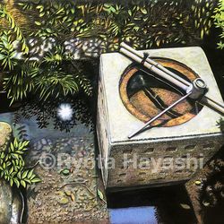 This is a pixiv picture whose title is 初夏の一服　杉並区荻窪.