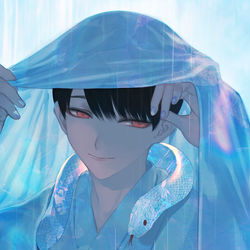 This is a pixiv picture whose title is 禊.
