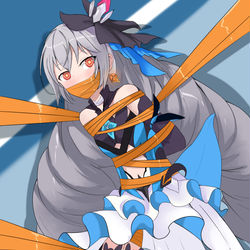 This is a pixiv picture whose title is 布洛尼娅.
