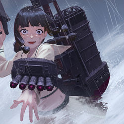 This is a pixiv picture whose title is まぁ、ここは本気で殺っときましょうかね.