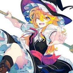 This is a pixiv picture whose title is 不思議の幻想郷　カットインイラスト.