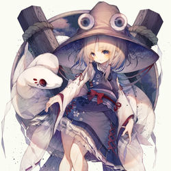 This is a pixiv picture whose title is 諏訪子.