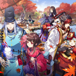 This is a pixiv picture whose title is 仕事絵·楓.
