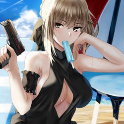 This is a pixiv picture whose title is セイバーオルタ.