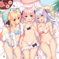 This is a pixiv picture whose title is 異世界リゾート.