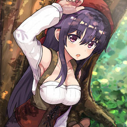 This is a pixiv picture whose title is 村娘ちゃん.
