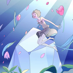 This is a pixiv picture whose title is 監獄の鳥.