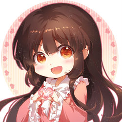 This is a pixiv picture whose title is 东方Project-辉夜.