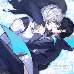 This is a pixiv picture whose title is Arknights log.