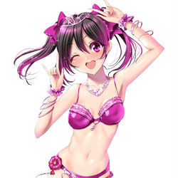 This is a pixiv picture whose title is お誕生日にこ.