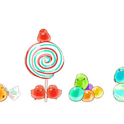 This is a pixiv picture whose title is キャンディつめ.