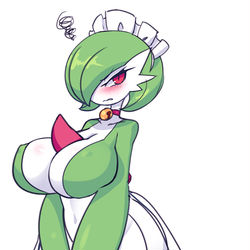 This is a pixiv picture whose title is pokemon) Gardevoir サーナイト 가디안.