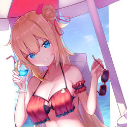 This is a pixiv picture whose title is 赤井はあとちゃん.