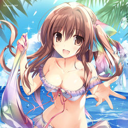 This is a pixiv picture whose title is 泳ぎましょっ！早く～～っ.
