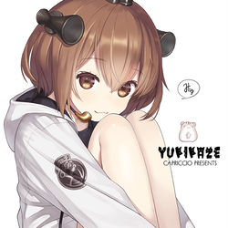 This is a pixiv picture whose title is 水着ぱか雪風.