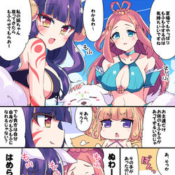 This is a pixiv picture whose title is シグペン夏休み日記1話「もふもふ！サマー！」.