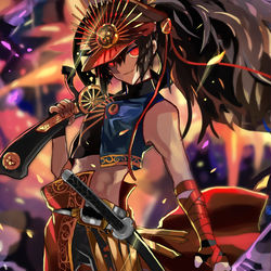 This is a pixiv picture whose title is 吉法師くん.