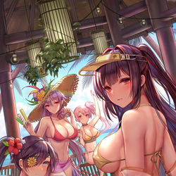 This is a pixiv picture whose title is summer holiday.
