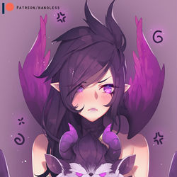 This is a pixiv picture whose title is Morgana and Furyhorn.