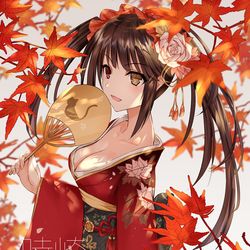 This is a pixiv picture whose title is 【FF34新刊】時崎狂三插畫本.