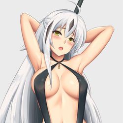 This is a pixiv picture whose title is 長尾景虎の夏夢.
