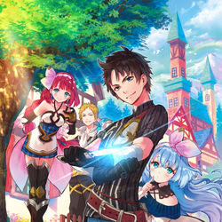 This is a pixiv picture whose title is LV0の神殺し.