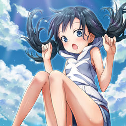 This is a pixiv picture whose title is 陽菜ちゃんの健康的な太もも.