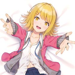 This is a pixiv picture whose title is 妹紹介所でお兄ちゃんになってください！ ただし実妹が全力で嫉妬し.