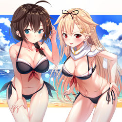 This is a pixiv picture whose title is 時雨 夕立.