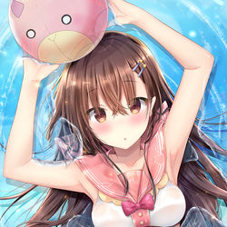 This is a pixiv picture whose title is 夏！【C96】.
