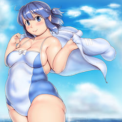 This is a pixiv picture whose title is まいちゃん水着。.
