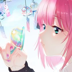 This is a pixiv picture whose title is 二乃.