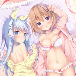 This is a pixiv picture whose title is ココチノ添い寝❤.