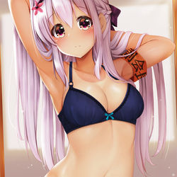 This is a pixiv picture whose title is 日焼けましたー！.