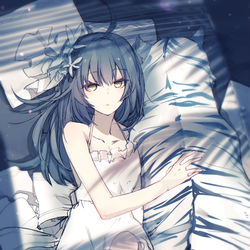 This is a pixiv picture whose title is 縞々.