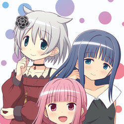 This is a pixiv picture whose title is みふゆの終わらない約束.