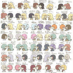 This is a pixiv picture whose title is バンドリぷっちょリレー開催.