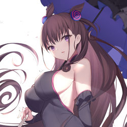 This is a pixiv picture whose title is 紫式部.
