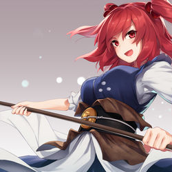 This is a pixiv picture whose title is 不思議の幻想郷　小町カットイン.