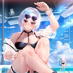 This is a pixiv picture whose title is 【BLUE】.
