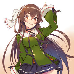 This is a pixiv picture whose title is 八重沢なとり.