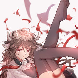 This is a pixiv picture whose title is 小羊！.
