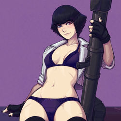 This is a pixiv picture whose title is Lady.
