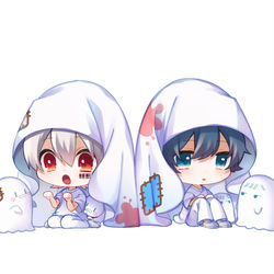 This is a pixiv picture whose title is 👻.